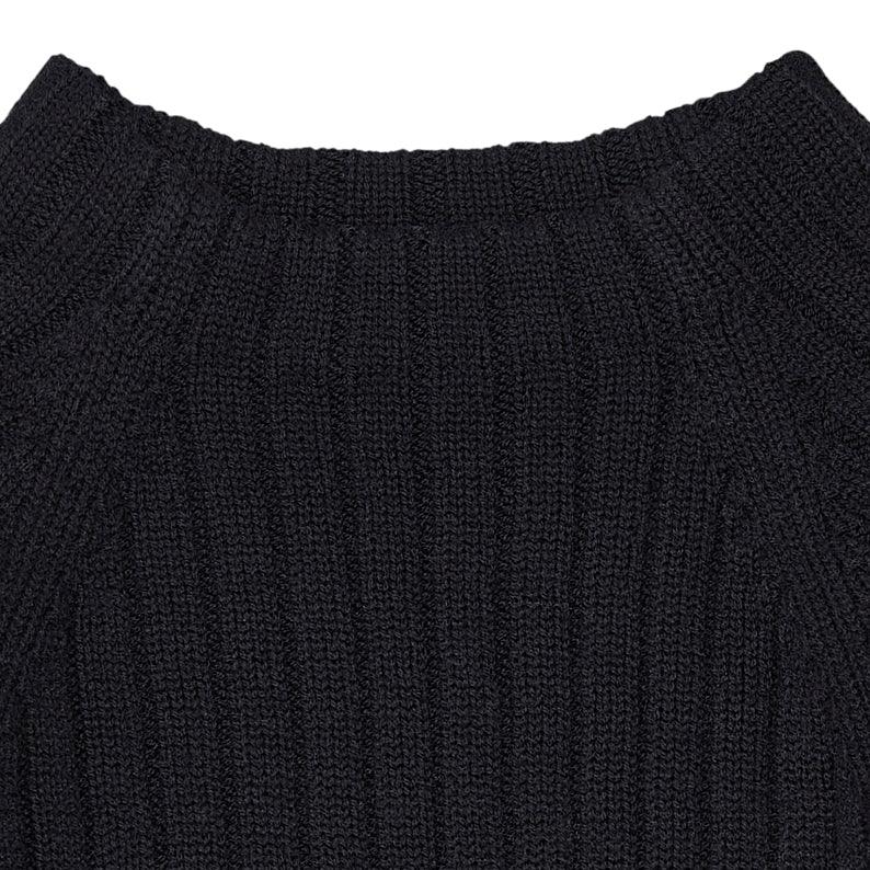 FUB | Højhalset Sweater | Dark Navy - Eli & Friends