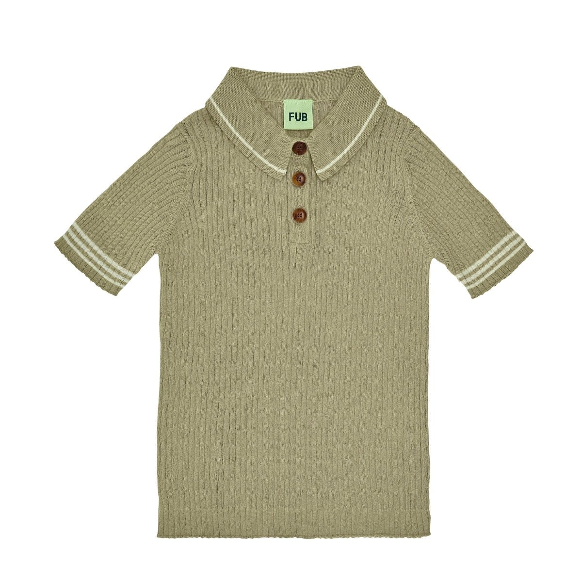 FUB | Polo T-Shirt | Khaki - Eli & Friends