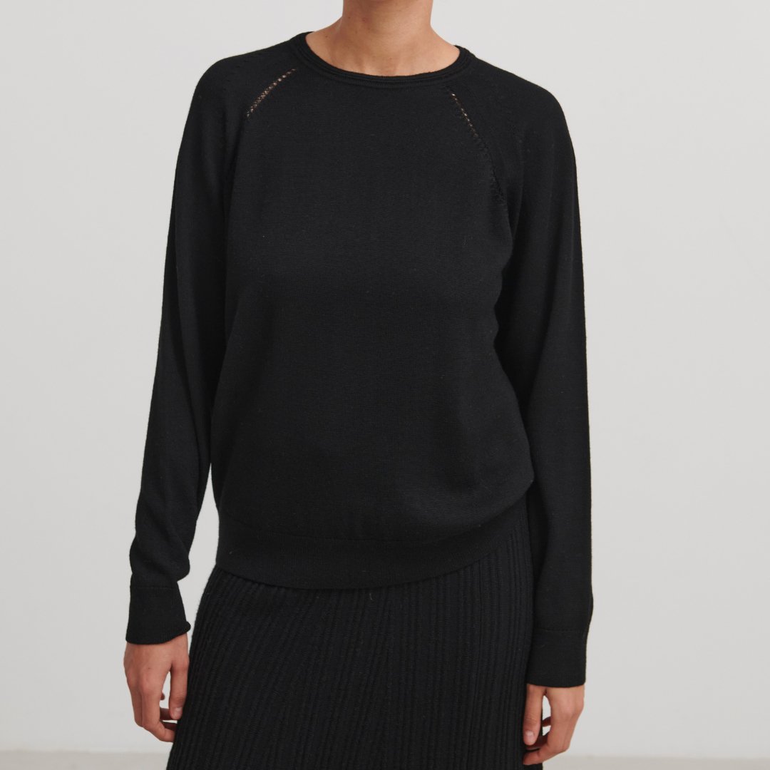 FUB Woman | Thin Sweater | Black - Eli & Friends