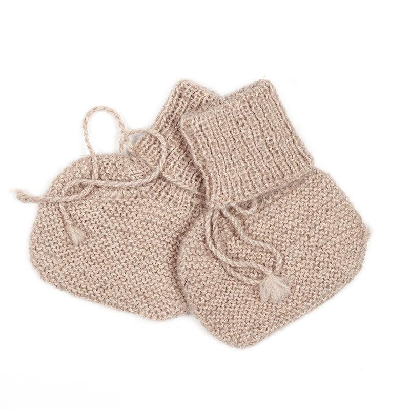 Huttelihut | Baby Futter I Alpaca Uld | Nougat - Eli & Friends