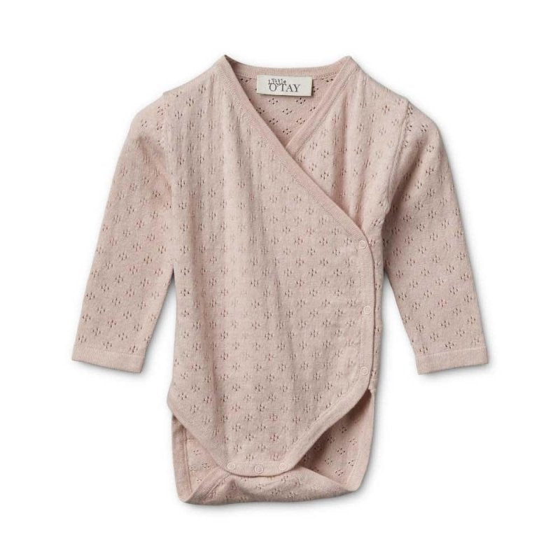 Little O'tay | Alfie Bodystocking Pointelle | Baby Rose - Eli & Friends