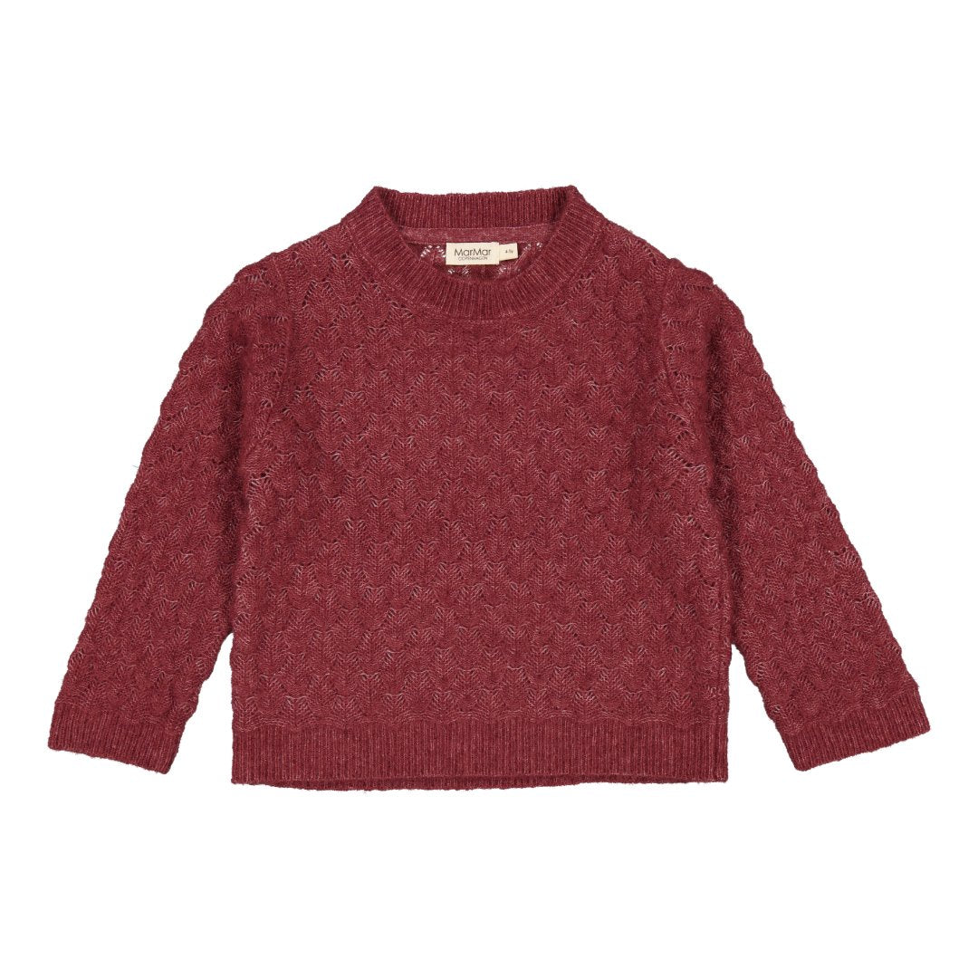 MarMar Copenhagen | Strikket Bluse Teha | Berry Blend - Eli & Friends