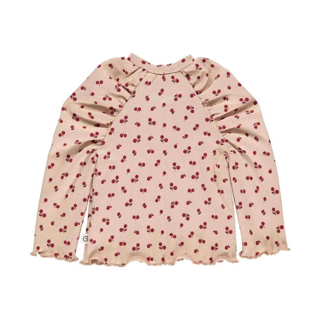 Müsli | Berry l/s Bluse | Spa Rose / Fig / Berry Red - Eli & Friends