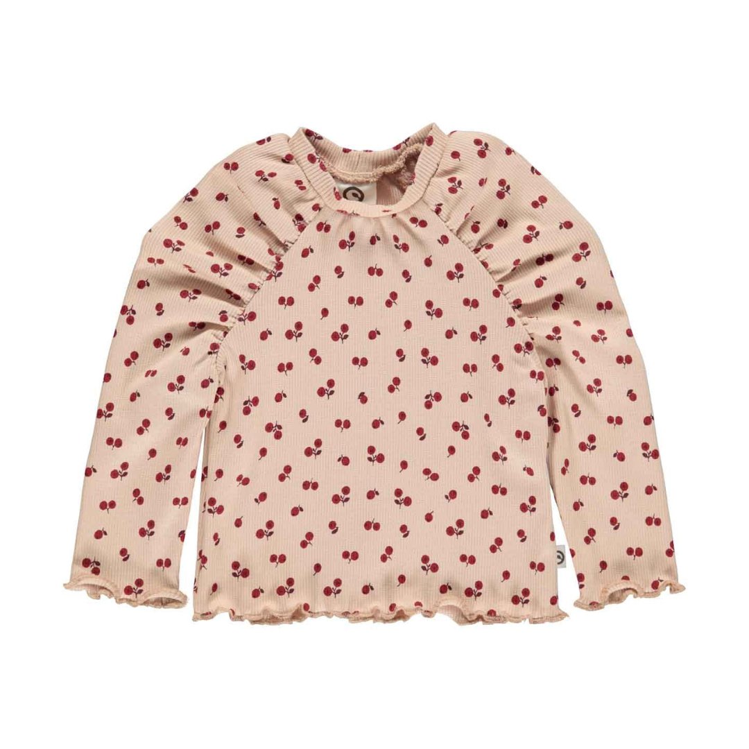 Müsli | Berry l/s Bluse | Spa Rose / Fig / Berry Red - Eli & Friends