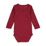 Müsli | Body Pointel l/s | Berry Red - Eli & Friends