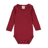 Müsli | Body Pointel l/s | Berry Red - Eli & Friends