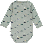 Müsli | Caravan l/s Body | Spa green / Night blue / Pin - Eli & Friends