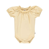 Müsli | Cozy Me Bell s/s Body | Calm Yellow - Eli & Friends