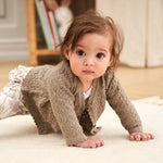 Müsli | Knit Needle Out Cardigan Baby | Cashew - Eli & Friends