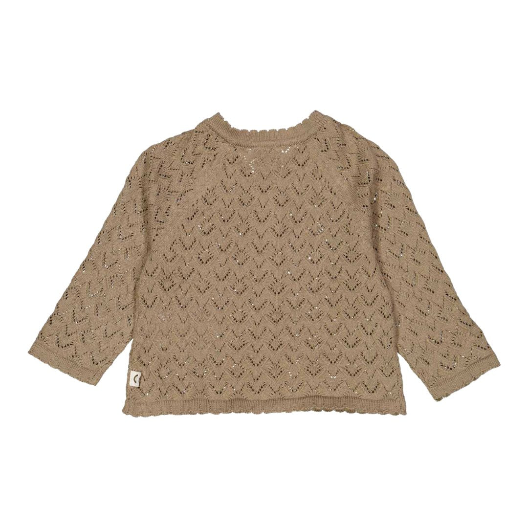 Müsli | Knit Needle Out Cardigan Baby | Cashew - Eli & Friends