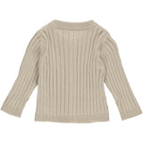 Müsli | Strikket Rib Cardigan Baby | Feather - Eli & Friends