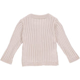 Müsli | Strikket Rib Cardigan Baby | Rose Moon - Eli & Friends
