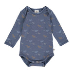 Müsli | Whale l/s Body | Indigo - Eli & Friends