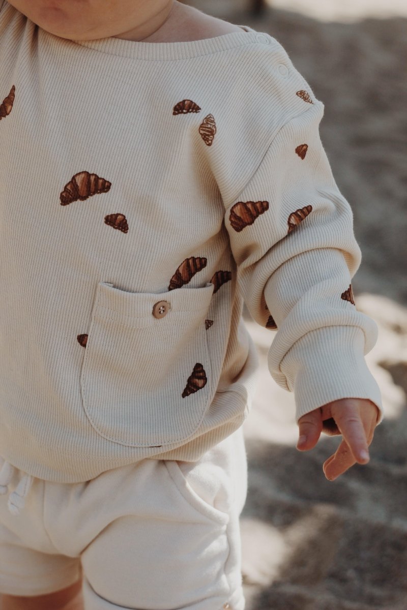 VACVAC Studio | Bluse Ello LS | Croissant MINI - Eli & Friends