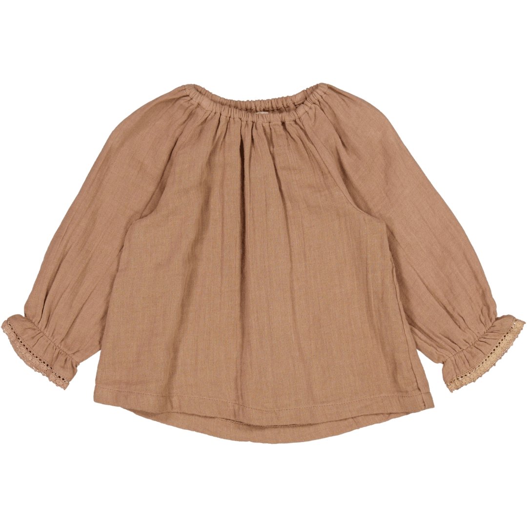 Wheat | Bluse Flora | Mellow Blush - Eli & Friends