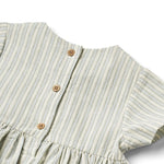 Wheat | Kjole Esmaralda | Aquablue Stripe - Eli & Friends