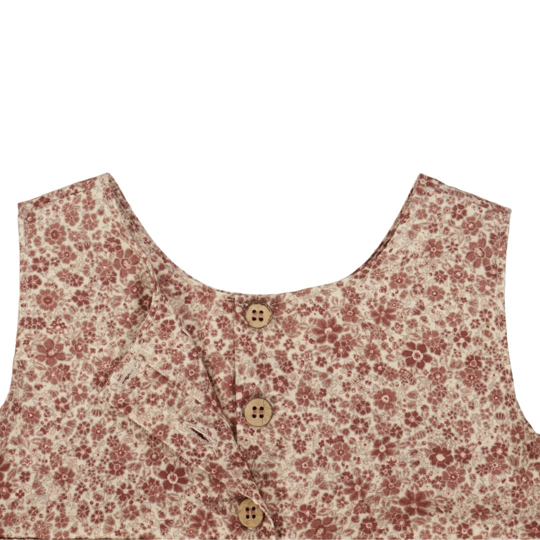 Wheat | Kjole Pinafore Rynk | Red Meadow - Eli & Friends