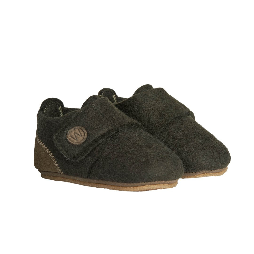 Wheat | Marlin Felt Hjemmesko | Olive - Eli & Friends