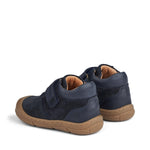 Wheat | Sko Kiwa Elastic | Navy - Eli & Friends