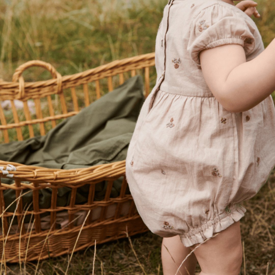 Wheat | Sommerdragt Victoria | Embroidery Flowers - Eli & Friends
