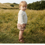 Wheat | Strik Pullover Gunnar | Cloud Melange - Eli & Friends